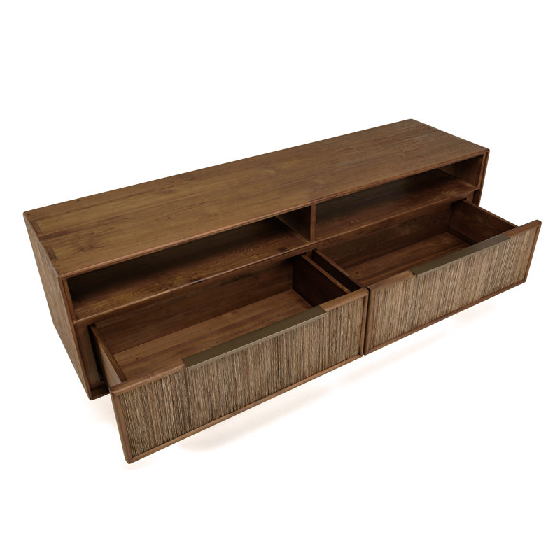 Kurfis TV Stand Fireplace for TVs up to 48" Fireplace