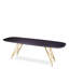 Dining Table Levante Charcoal Oak Veneer - Top