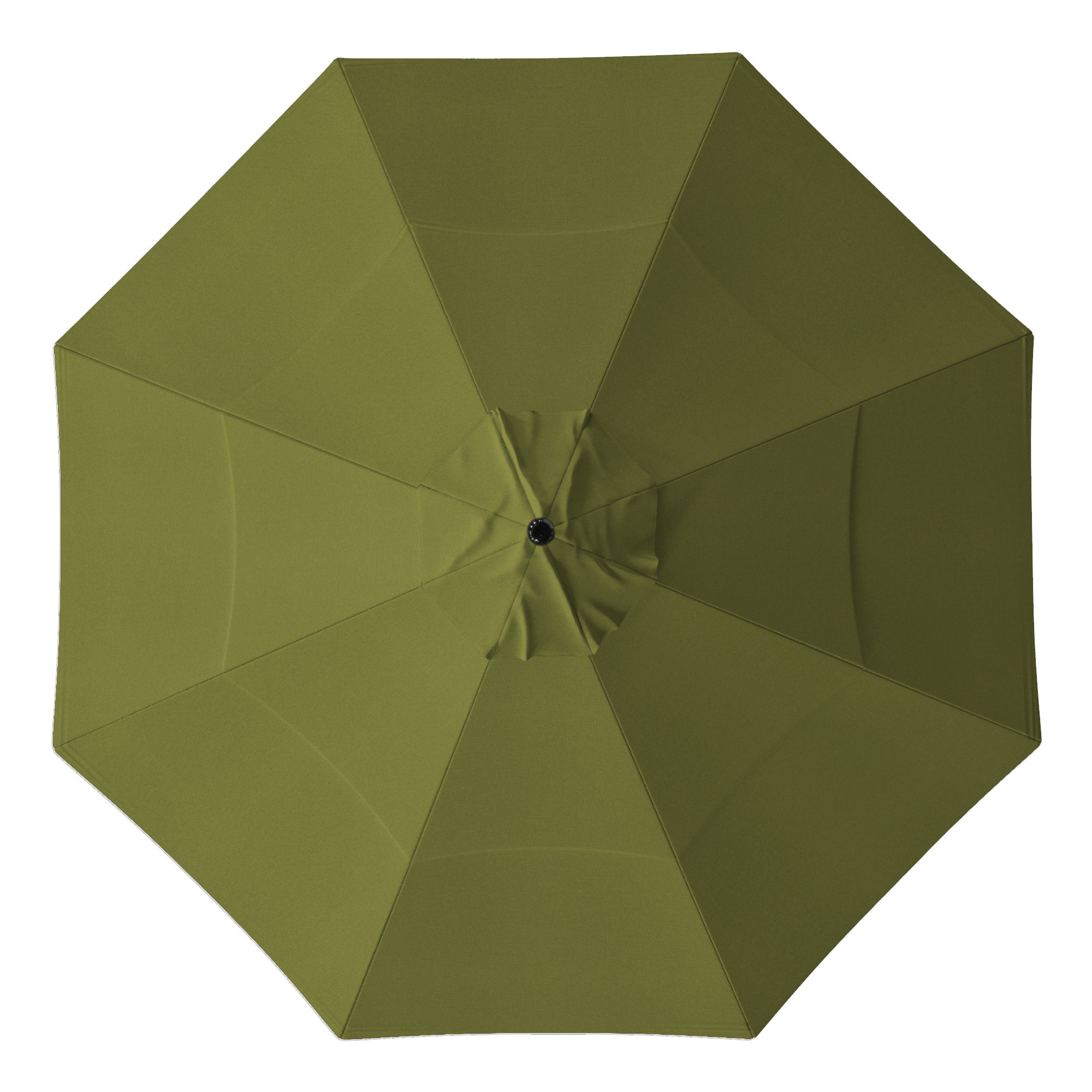 Delora 132'' Outdoor Umbrella, Stone Black, Palm- Pacifica