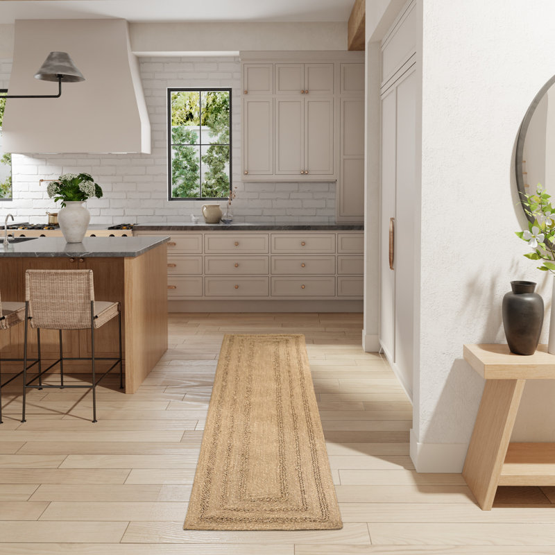 Tapis intérieur / extérieur Braddock, Tapis de couloir 2 pi 3 po x 12 pi