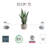 Ecopots Stockholm Indoor/Outdoor Modern Recycled Plastic Flower Pot Planter-176804552-176804551