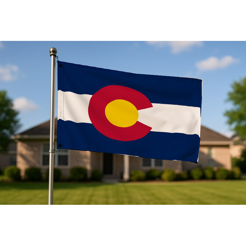 Drapeau de l'État du Colorado - Drapeau