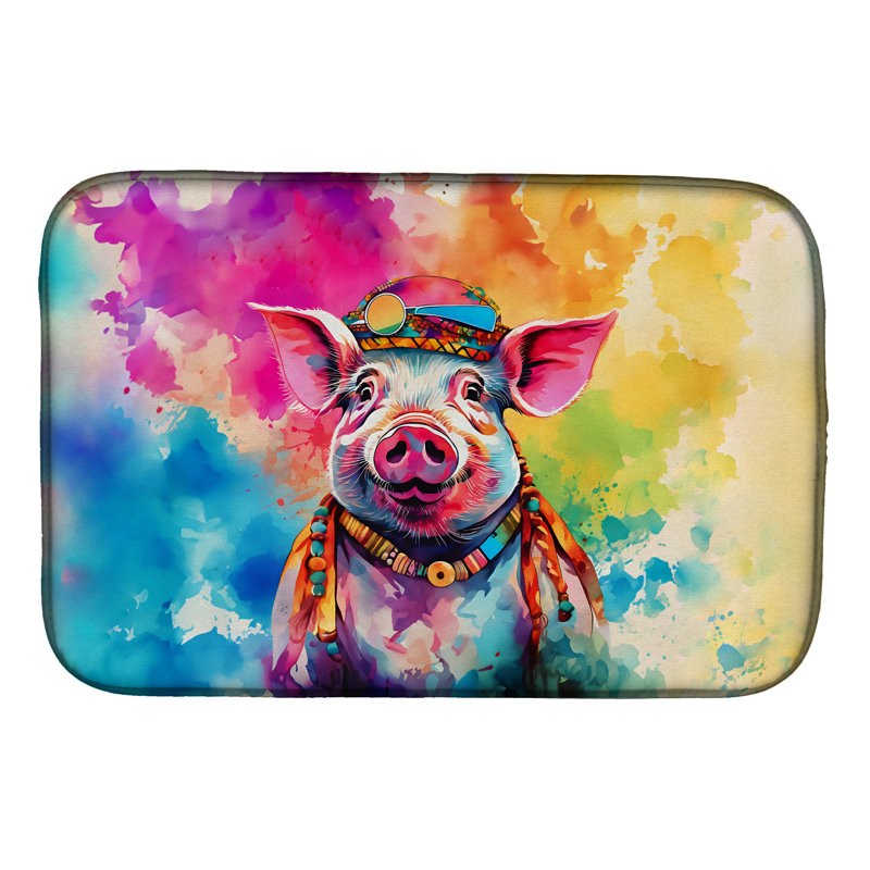 Tapis de séchage hippie