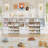55.1"W Toy Storage Organizer With 4 Drawers & 8 Bins-124444651