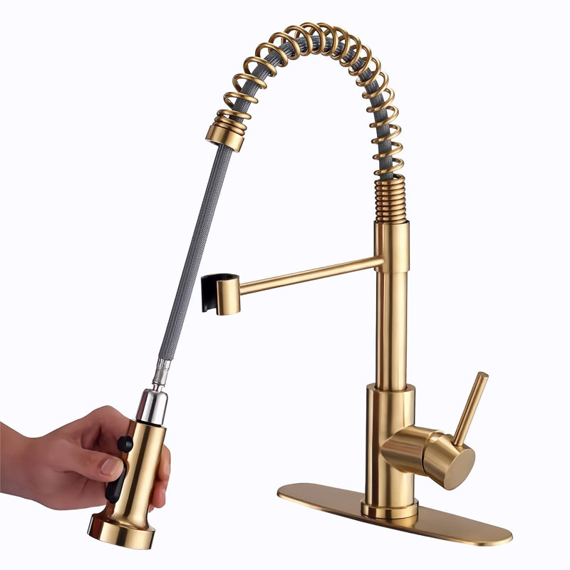 KISRAIS Pull Down Kitchen Faucet