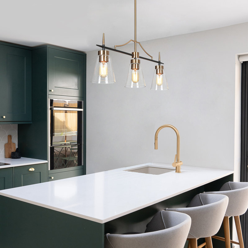 Dawnica 3 - Light Iron Dimmable Chandelier
