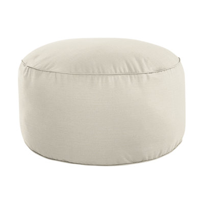 Demi Upholstered Outdoor Ottoman with Sunbrella® Cushion
