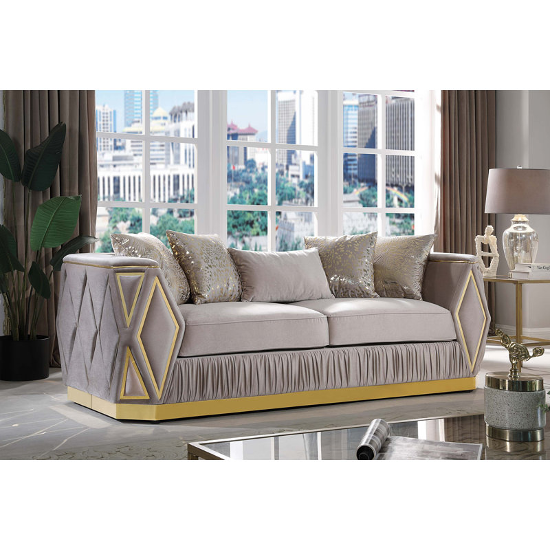Canapé Contemporary, Taupe