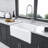 Kitchen Single Bowl Farmhouse Sink Rectangular Vessel Sink