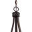 Raynham 6 - Light Bronze Unique/Statement Pendant