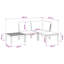  Garden Lounge Set Solid Acacia Wood & Rope Sofa Outdoor Furniture Patio-1902007436