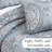 Pure Melody Oversized Light-weight Paisley Quilt Set with matching shams-785450142-785450143