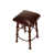 Antique Brown/Plain with Nailheads Pattern
