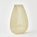 Giant Teardrop Vase-Butter Crackle-Sm