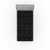 Charcoal Gray Pale Gray Geometric