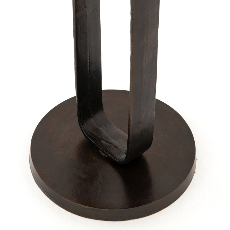 Adair End Table, Antique Rust