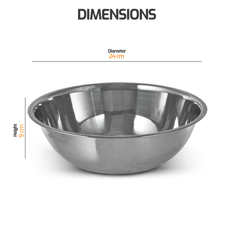 Stainless Steel Mixing Bowl, 24