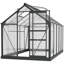6 Ft W x 10 Ft. D Greenhouse