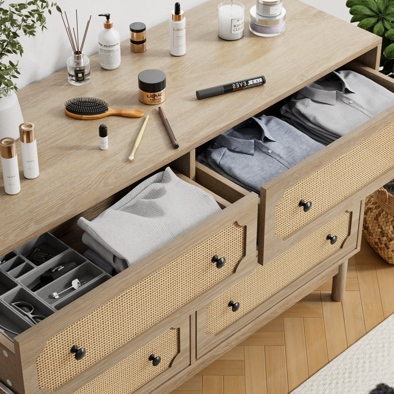 Commode 6 tiroirs Carrnan