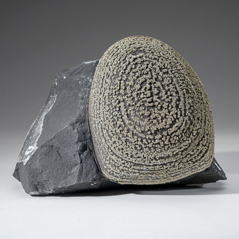 Pyrite Concretion (Boji Stone) From Dongchuan District, Kunming Prefecture, Yunnan Province, China (1.85 Lbs)