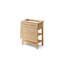 Rectangular Ash Folding Outdoor Side Table , 63cm cm W 31cm cm D-86502587