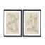 Abstract Sophisticated Line Diptych-506476945