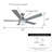 Sadie 52'' Ceiling Fan with Light Kit