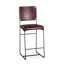 New York Upholstered Bar Stool with Metal Frame