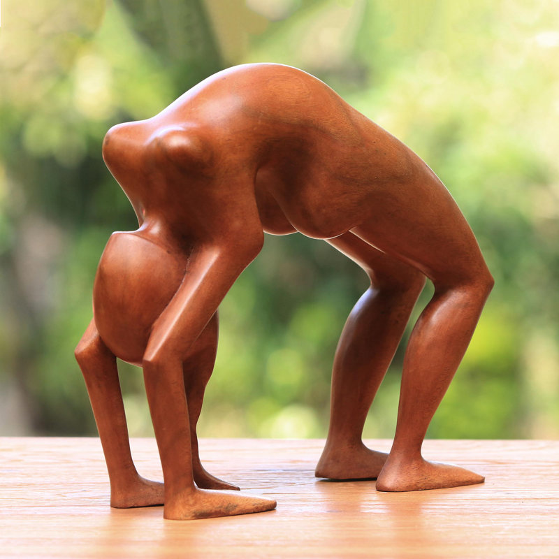 Statue Kahle «Lithe Yoga Backbend»