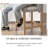  Counter & Bar Stool With Solid Wood Frame And Upholstered Seat (set Of 2)
