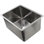 Brightwork 23'' L Stainless Steel Single Basin Kitchen Sink