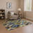 Premium Machine Washable Farolt AMF1891 Aztec Rug-684722167