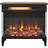 24 Inch Three Sided Glass Electric Fireplace With Feet-964620551