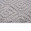 Tapis d'intérieur / extérieur blanc / géométrique de la collection LOOM & LUXE-1782320737