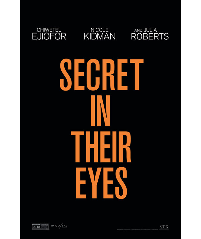 Le secret dans leurs yeux, H 24 po x l 16 po