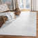 Crelake Hand Tufted Wool And Cotton With Latex Chevron Rug