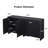 63" Sideboard Buffet Cabinet With 4 Doors and Adjustable Shelves, Modern Coffee Bar Console Table for Living Room, Kitchen, Entryway -1021246667