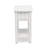 Monaco - Chairside Table - Blanc Finish
