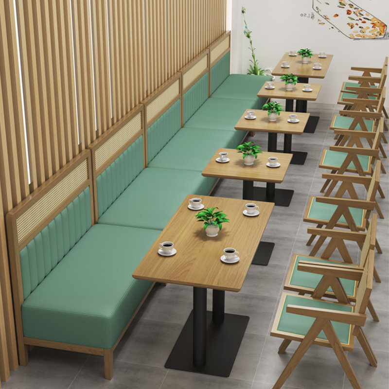 Bancs de restaurant nordiques modernes et simples