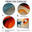 Silent Burst Spiral of Ink IV - Art abstrait spirales murales - 3 panneaux-1378252621-1378252616-1378252613