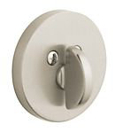 Contemporary Single Cylinder Patio Deadbolt for 2-1/8" Bore Hole