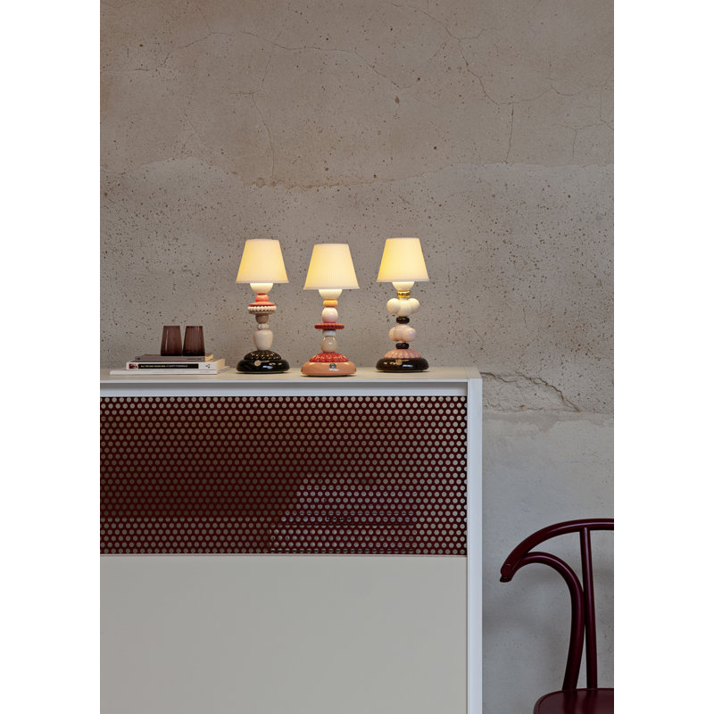 Lampe de table 27,56 "noir/rose Firefly