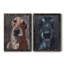 Good Boy I - ensemble de 2 reproductions d'art sur toile-883994307-883994366