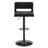 Adjustable Height Bar Stool Faux Leather Upholstered Bar Stool-1036923947