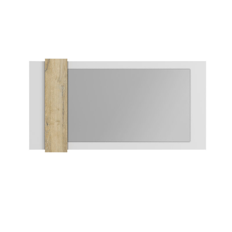 Alizeah Particle Board Rectangle Mirror