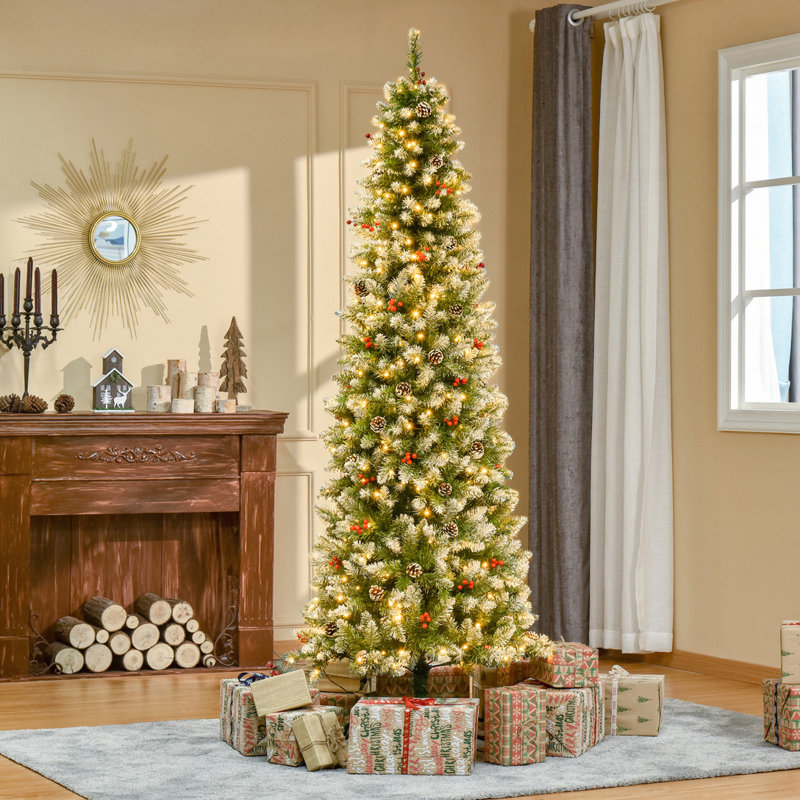 Arbre de Noël artificiel 7,5 pi