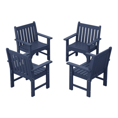 Laguna Abbeville Poly Garden Arm Chair (Set Of 4)