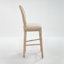Chaises de salle à manger de style champêtre français, rembourrées avec un dossier rond, des techniques de tréfilage et de sculpture, démontables pour un rangement et un transport faciles, idéales pour le salon, la cuisine et le restaurant