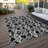 Aquaisha Abstract Indoor / Outdoor Rug-109606990