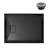 42 in. x 34 in. Alcove Acrylic Shower Base in Glossy Black With Left Drain, Drain Included-115222517